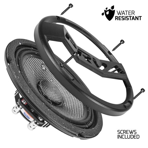 Main product image for PRV Audio MT8MR400CF-NDY-4 SLIM Moto Series 8" Carbon Fiber Neodymium Midrange Loudspeaker 4 Ohm267-8032